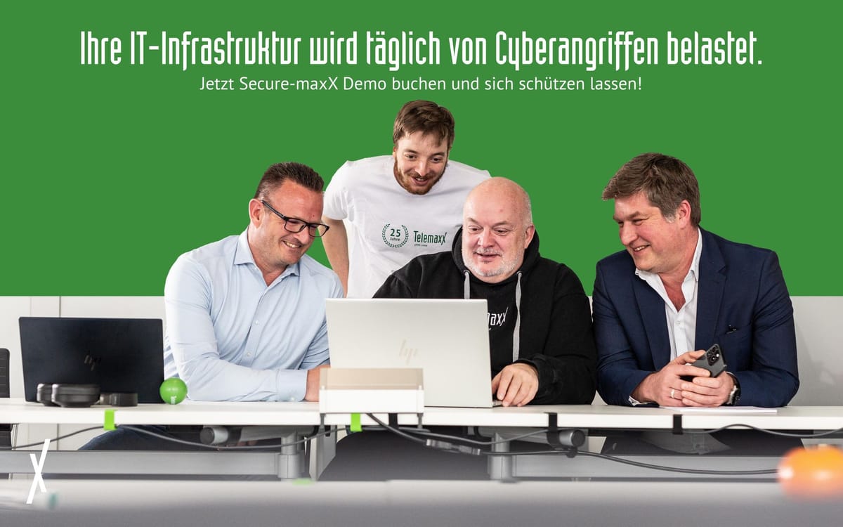 Kostenlose Firewall-Demo: 100 % Schutz mit Secure-maxX | TelemaxX